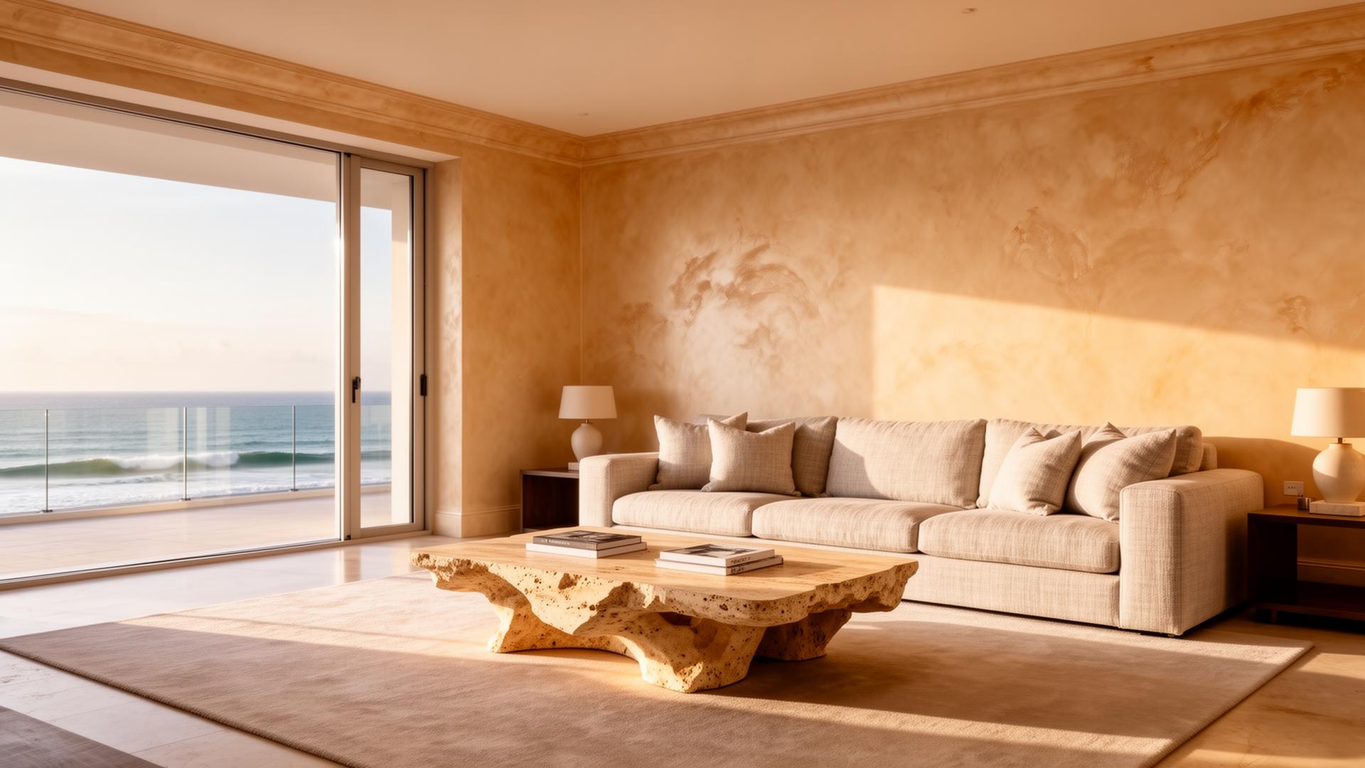 Venetian interior finish